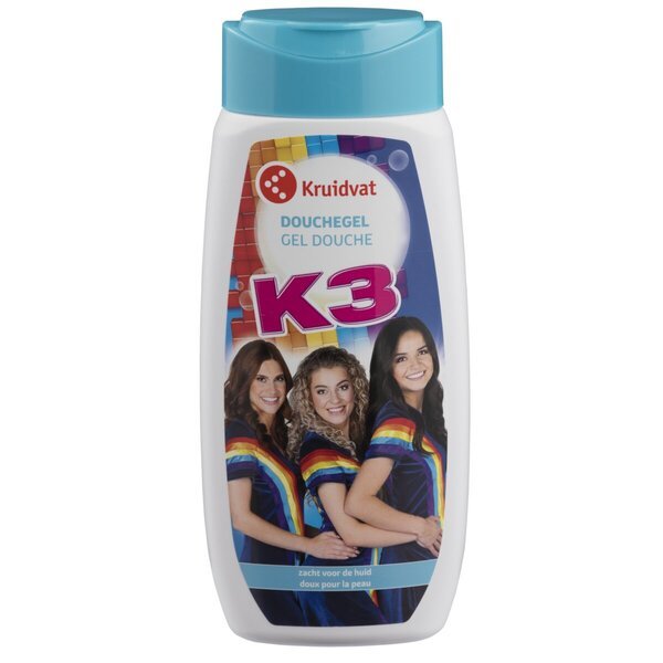 Kruidvat K3 dušo želė<br>250ml
