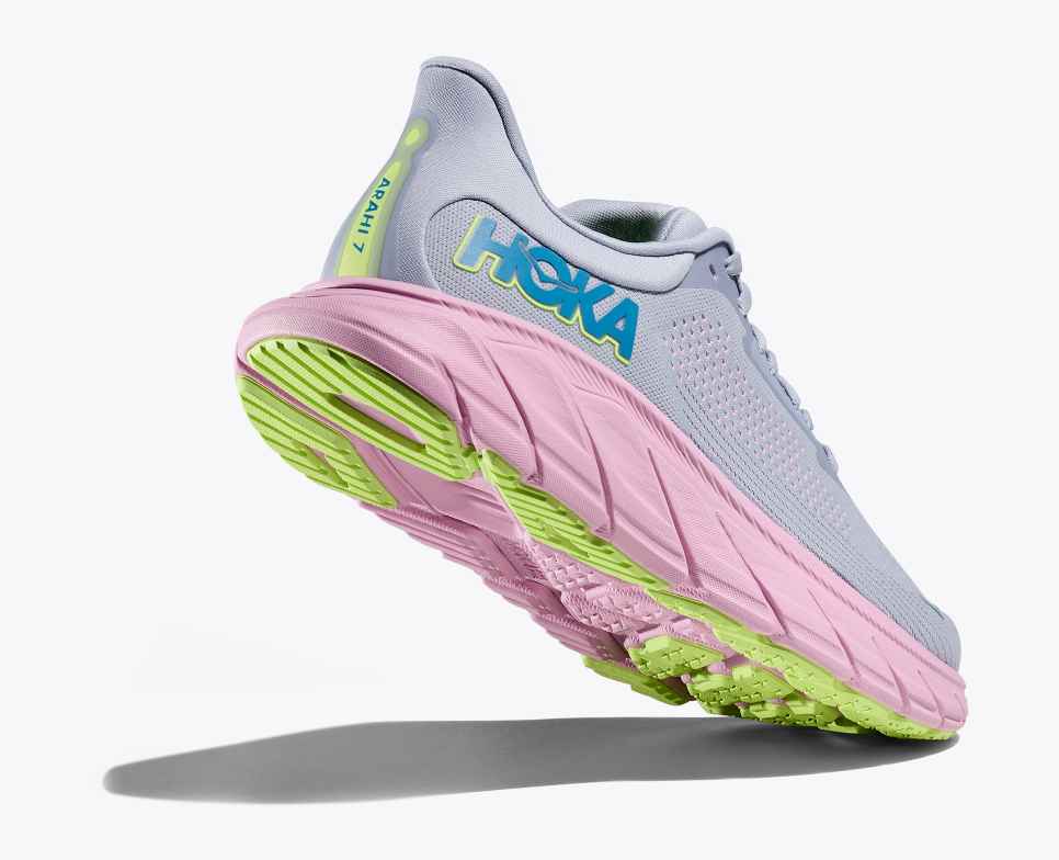 HOKA Arahi 7 Meeuw / Roze Schemering