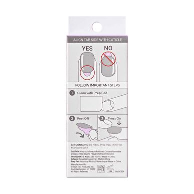 Kiss Impress Heroic The No Glue Manicure Κοντά Ψεύτικα Νύχια (30 τεμάχια)