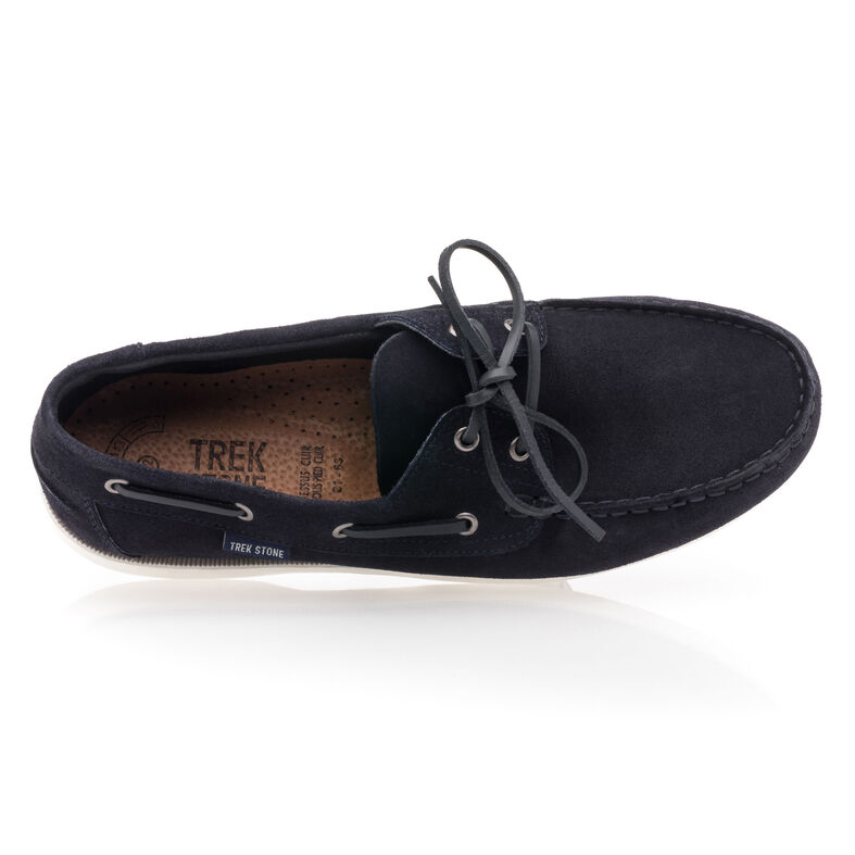 Mocasines/zapatos náuticos azules para hombre