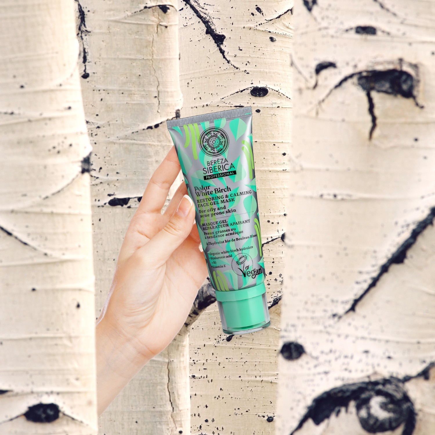 Natura Siberica Masque gel réparateur apaisant