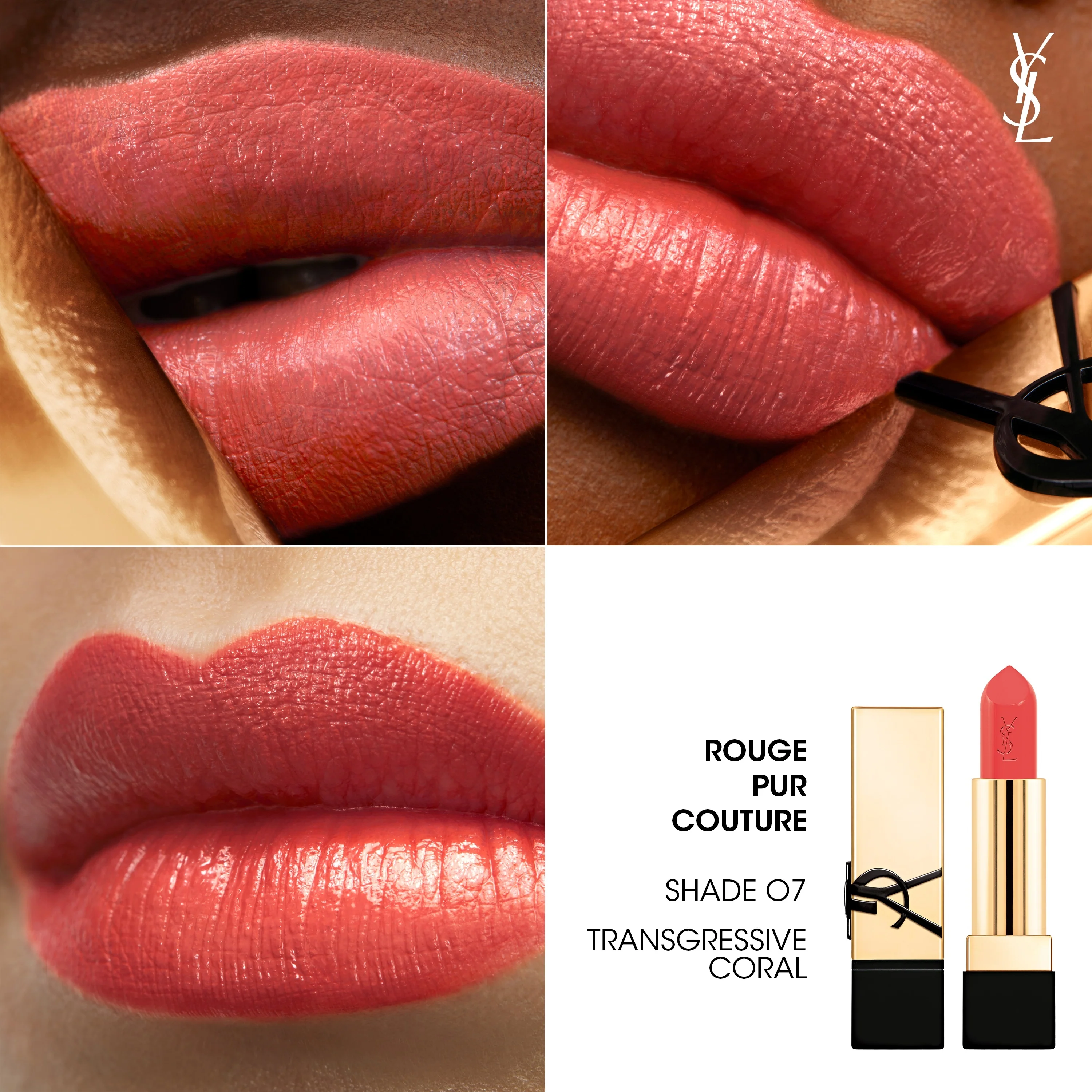 Labbra Rouge Pur Couture - Rossetto Satinato - Rossetto