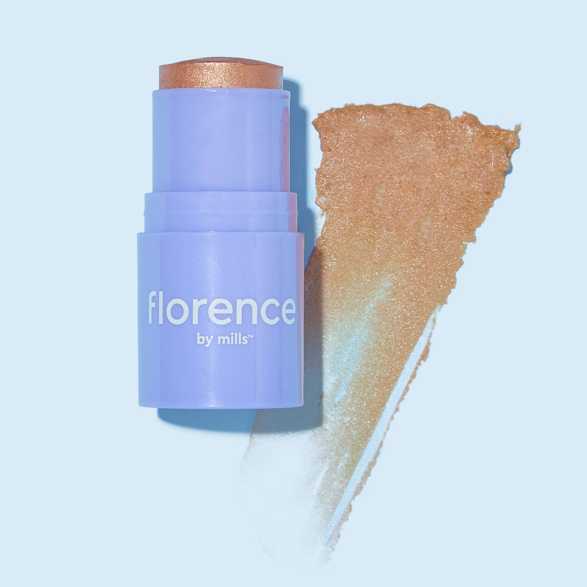 Stick iluminator auto-reflectant Self-worth (bronz) - Florence By Mills