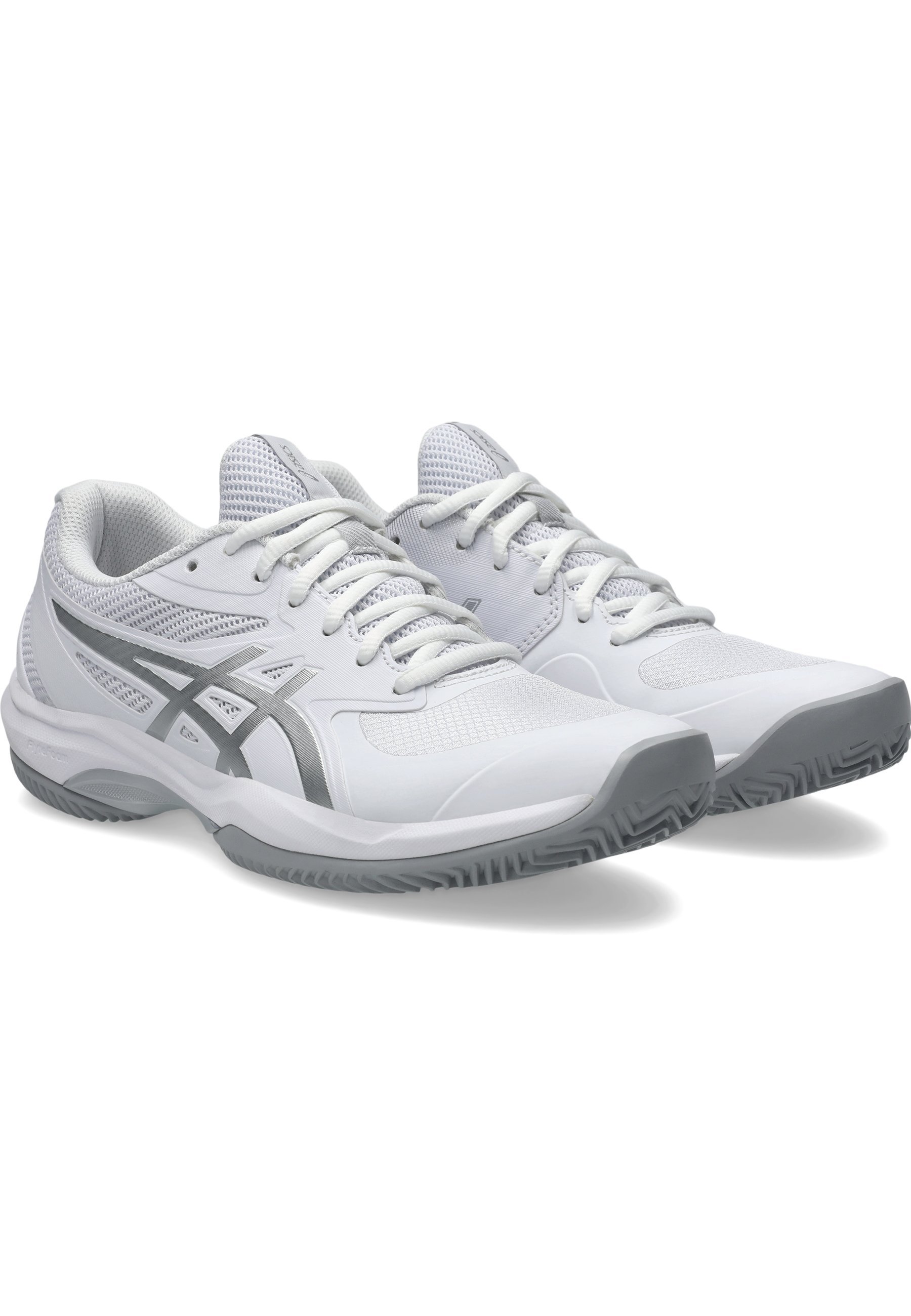 ASICS GAME FF CLAY - Tennisschoenen voor gravelbanen - wit puur zilver