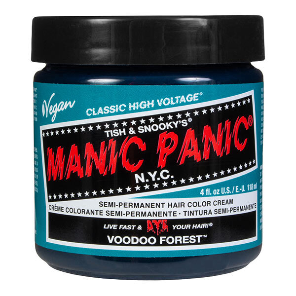 Tinte para el cabello Manic Panic High Voltage Voodoo Forest 118 ml