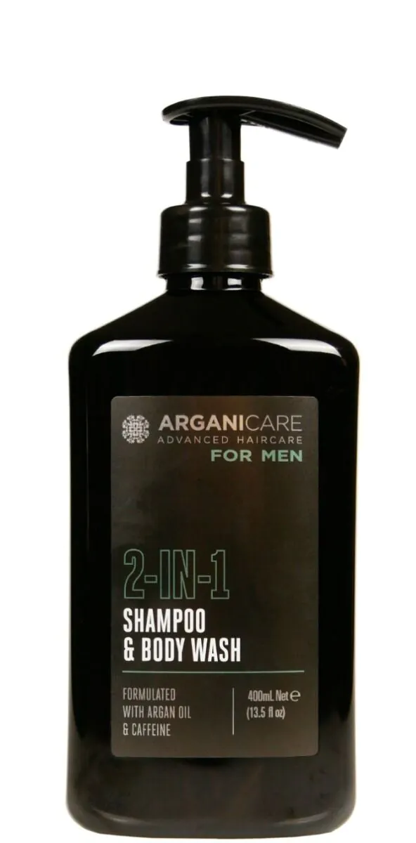 Arganicare Men 2In1 Shampoo& Bodywash