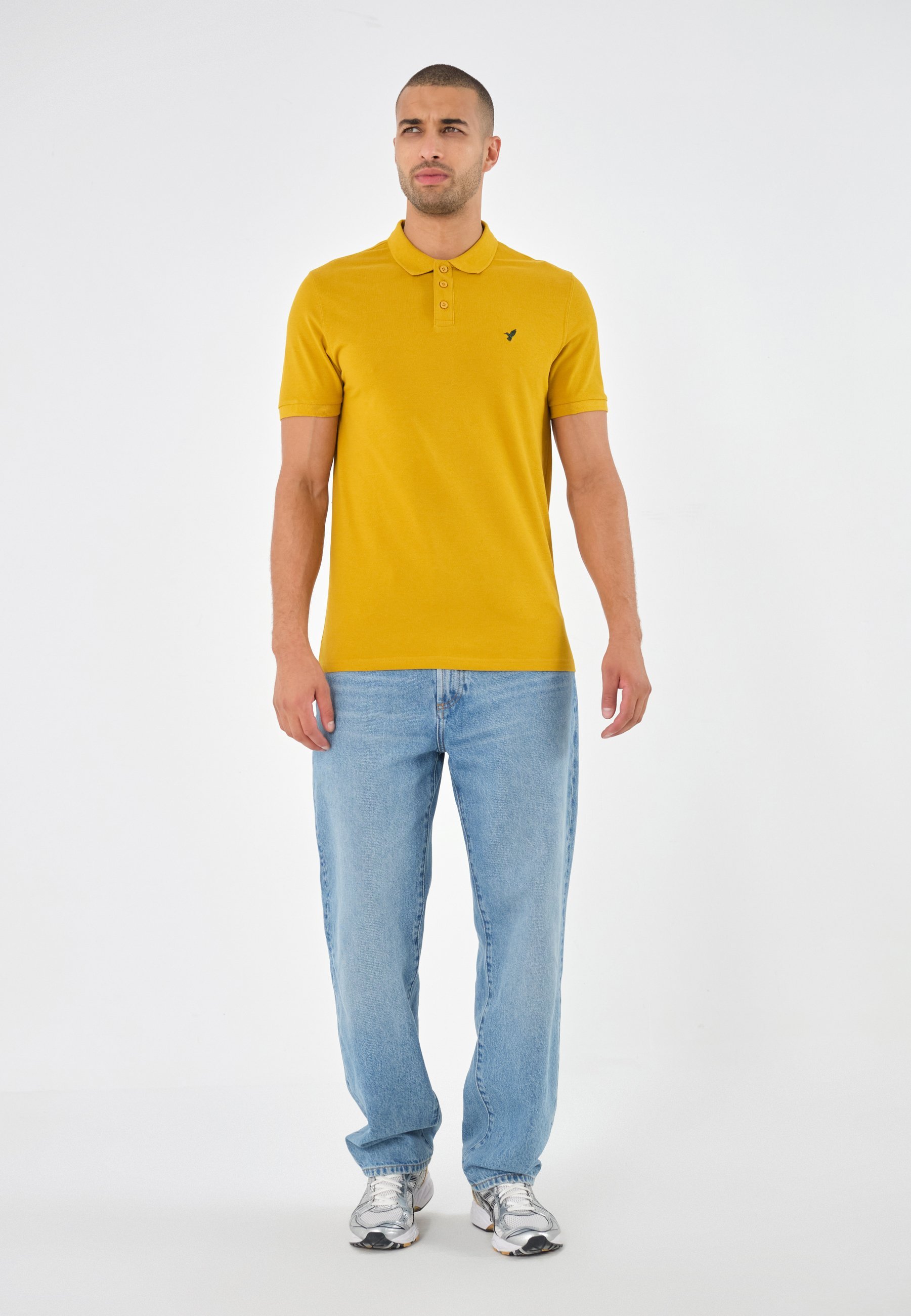 Polo Pier One SLIM - moutarde