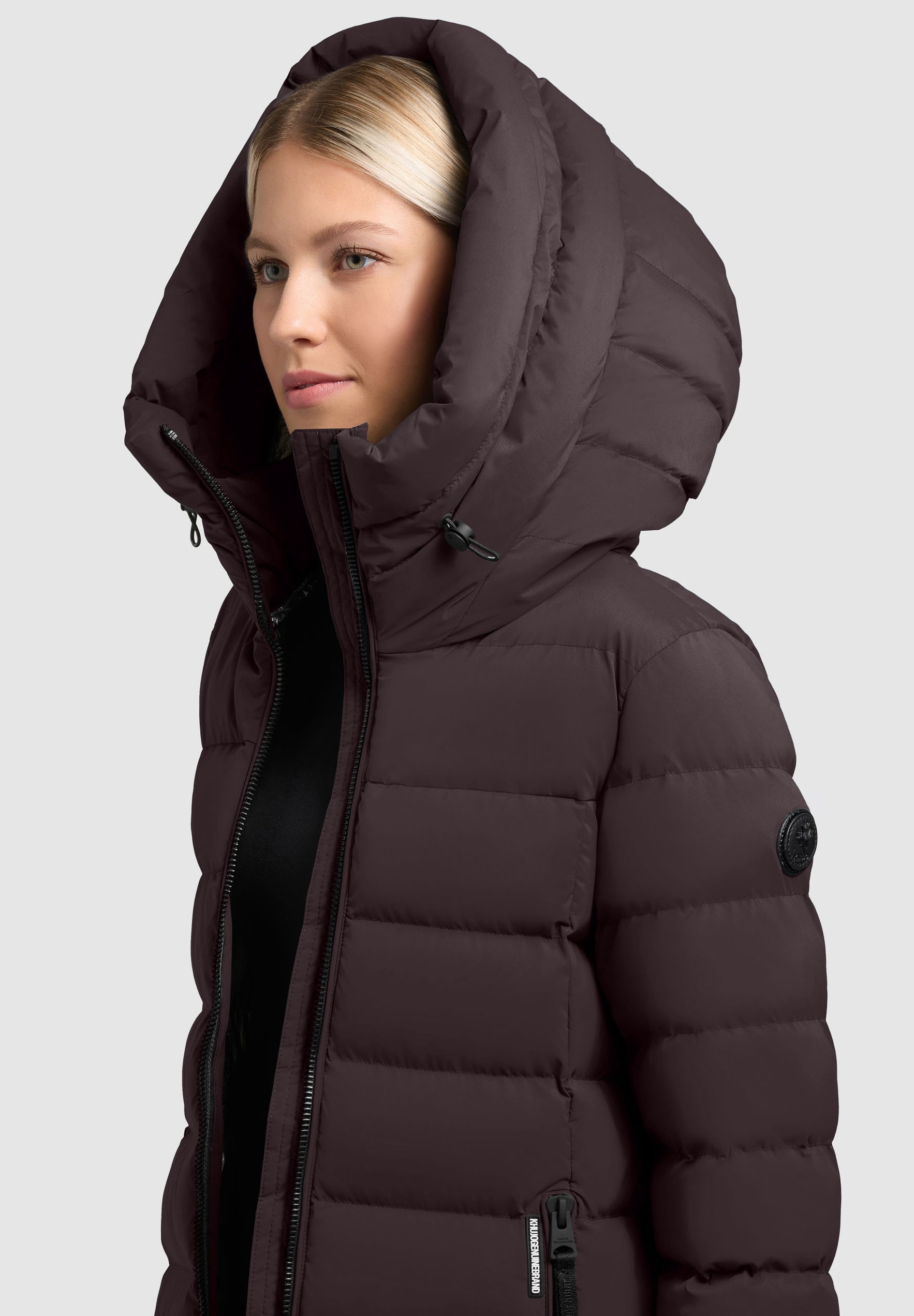 khujo NEKAR - Veste d'hiver - moody plum