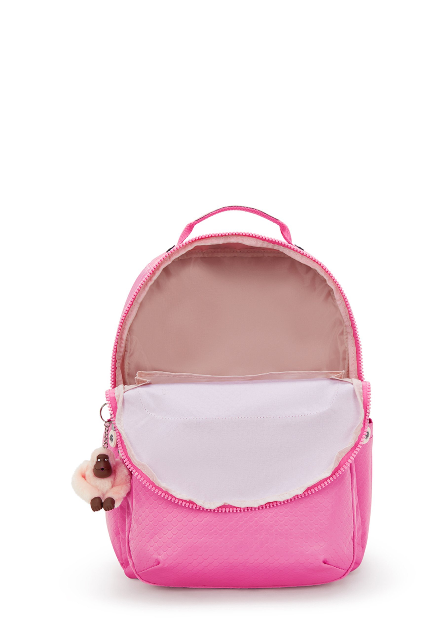 Kipling SEOUL LAP BTS++ - Schultasche - rosa Meerjungfrauen-Prägung
