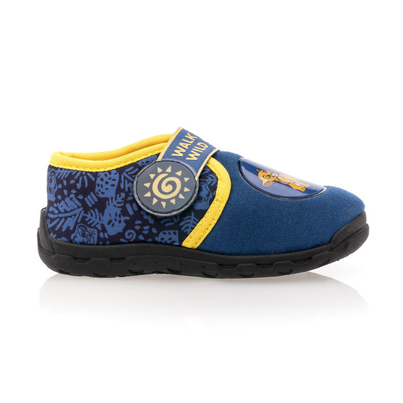 Pantuflas azules para niño