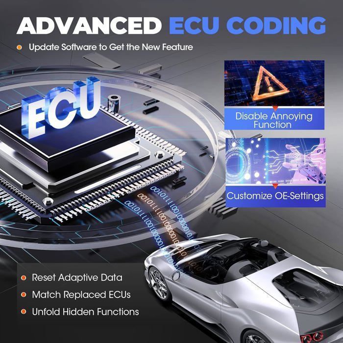 Escáner OBD2 LAUNCH X431 CRP919X Herramienta de diagnóstico automotriz bidireccional en francés