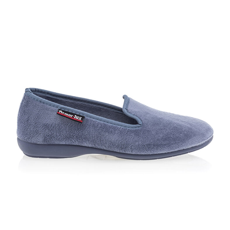 Blaue Damenpantoffeln
