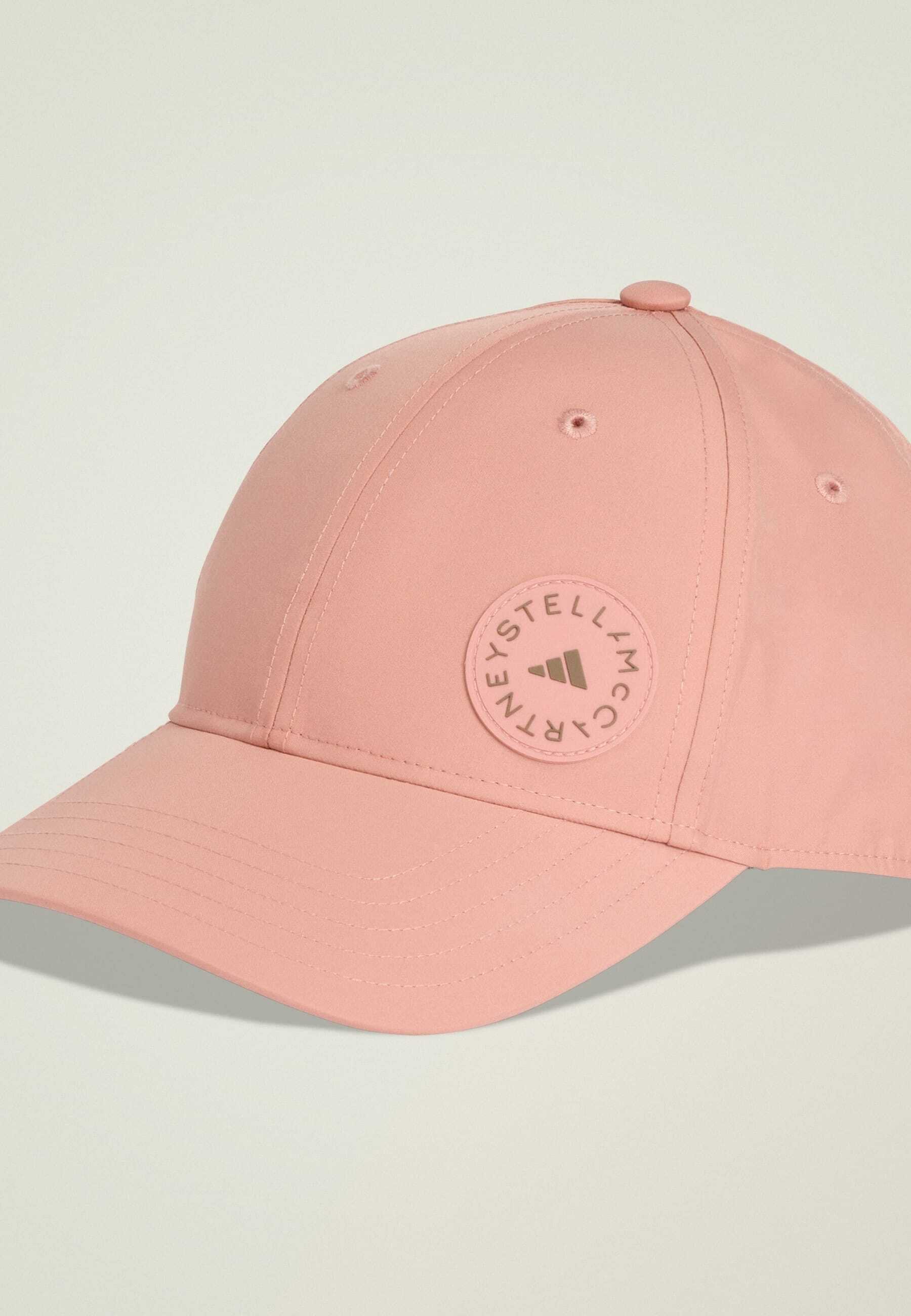 Casquette adidas by Stella McCartney - marron mousse bois de rose clair