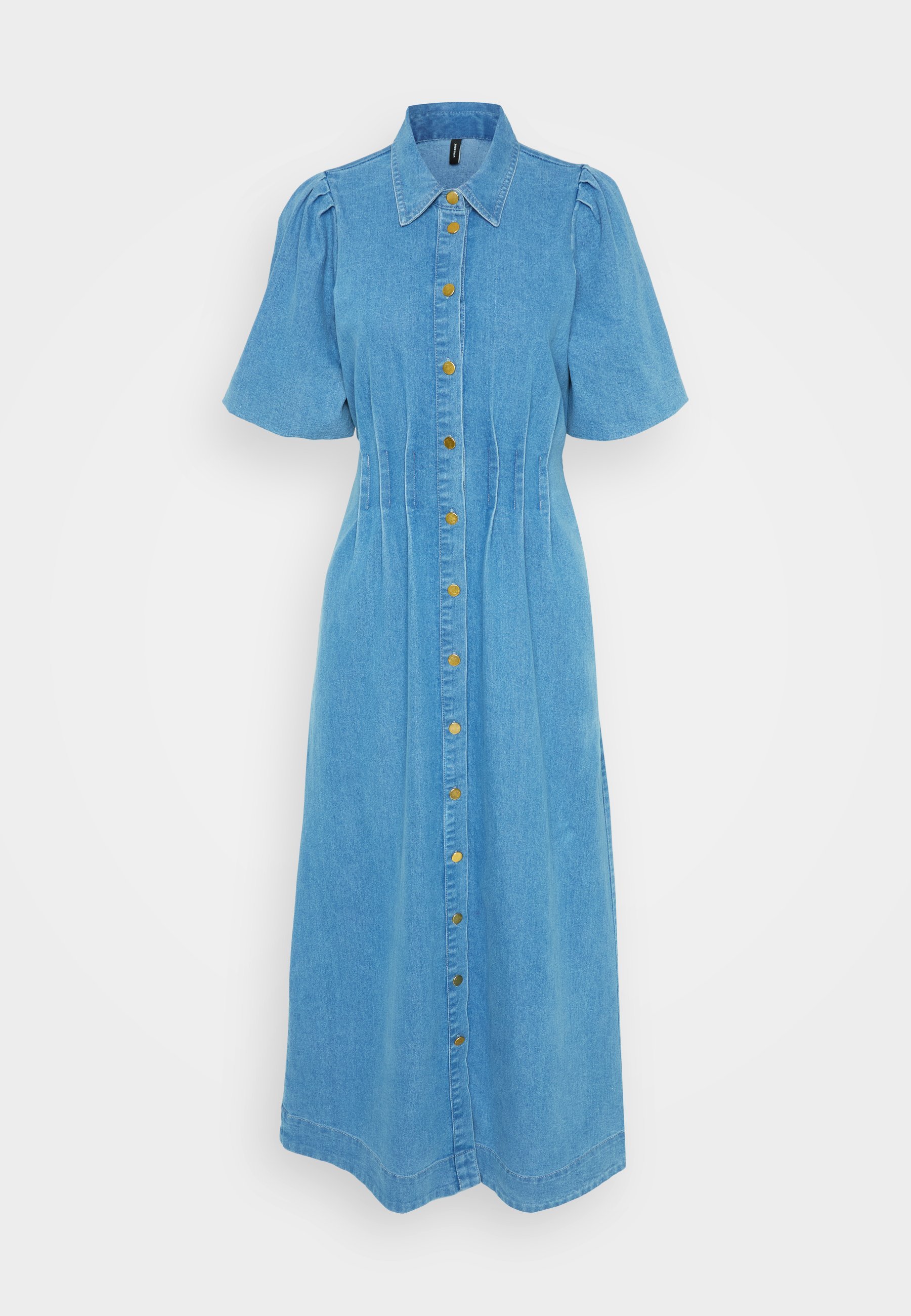 Vero Moda Tall VMCASSIDY DRESS - Sukienka jeansowa - średni niebieski denim