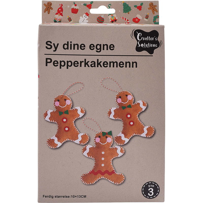 Home Hobby sett med filtfigurer