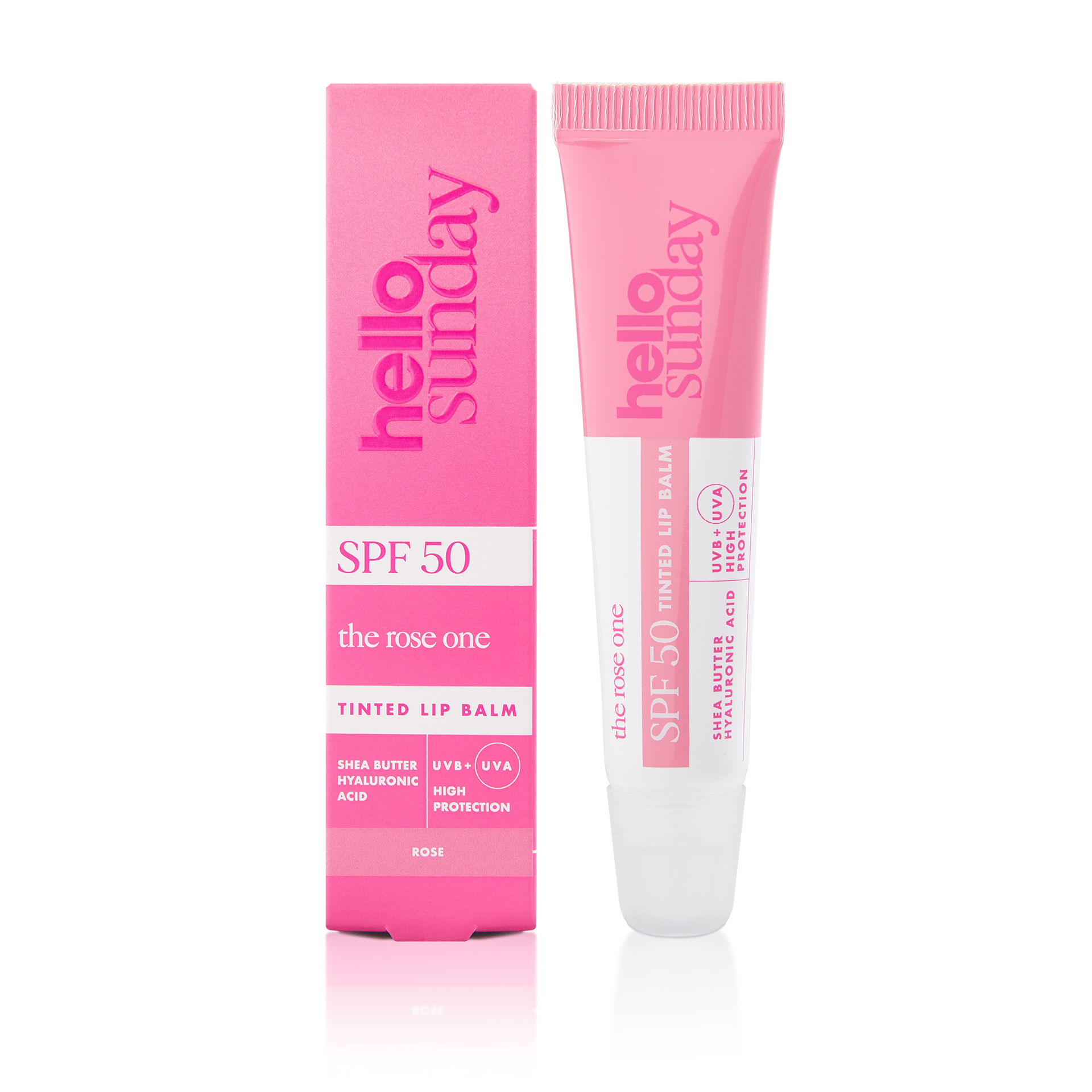 Balsam de buze colorat The Rose One SPF50 Rose - Bună duminică