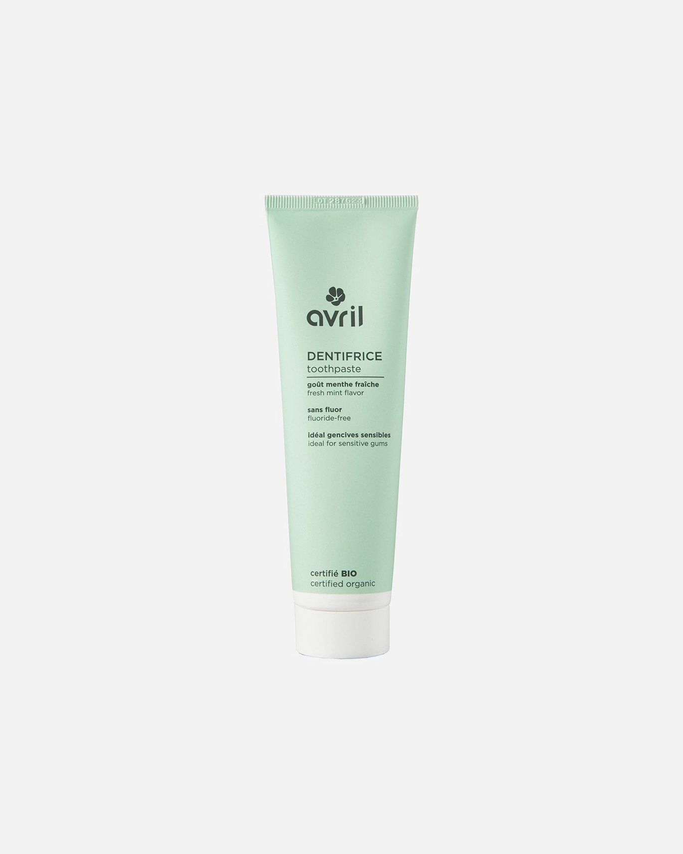 Avril Dentifrice sans fluor