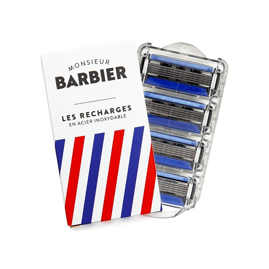 Set za brijanje Monsieur Barbier, kutija za otkrivanje oštrica -