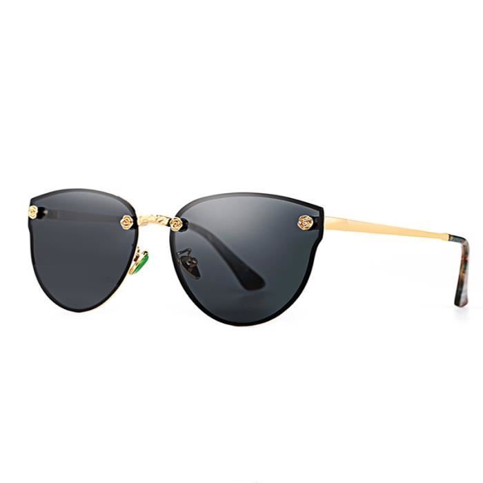 Gafas de sol polarizadas de moda para mujer SHARPHY con lentes metálicas para uso en exteriores, ir de compras, estilo elegante, lujosas y ligeras.