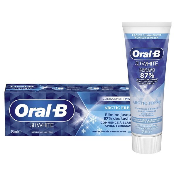 Zobna pasta Oral-B 3D White Arctic Fresh 75 ml