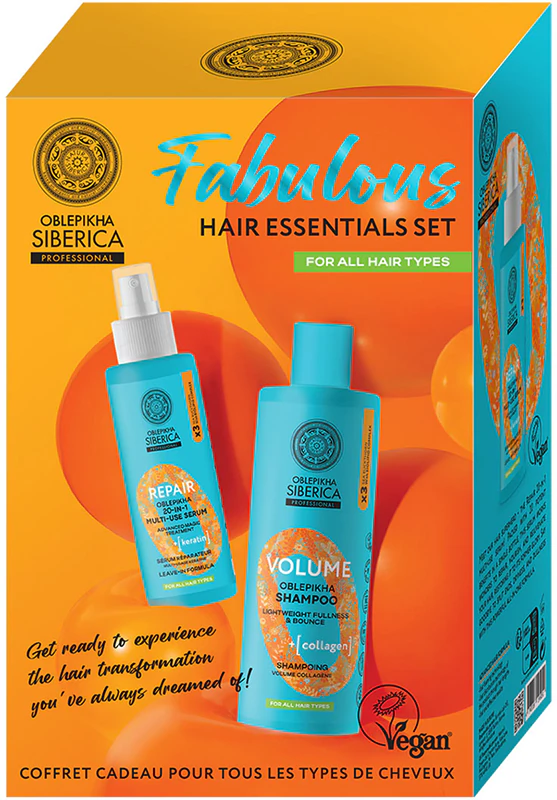 Natura Siberica Oblepikha Siberica Fabulous Hair Essentials Set haarverzorgingscadeauset