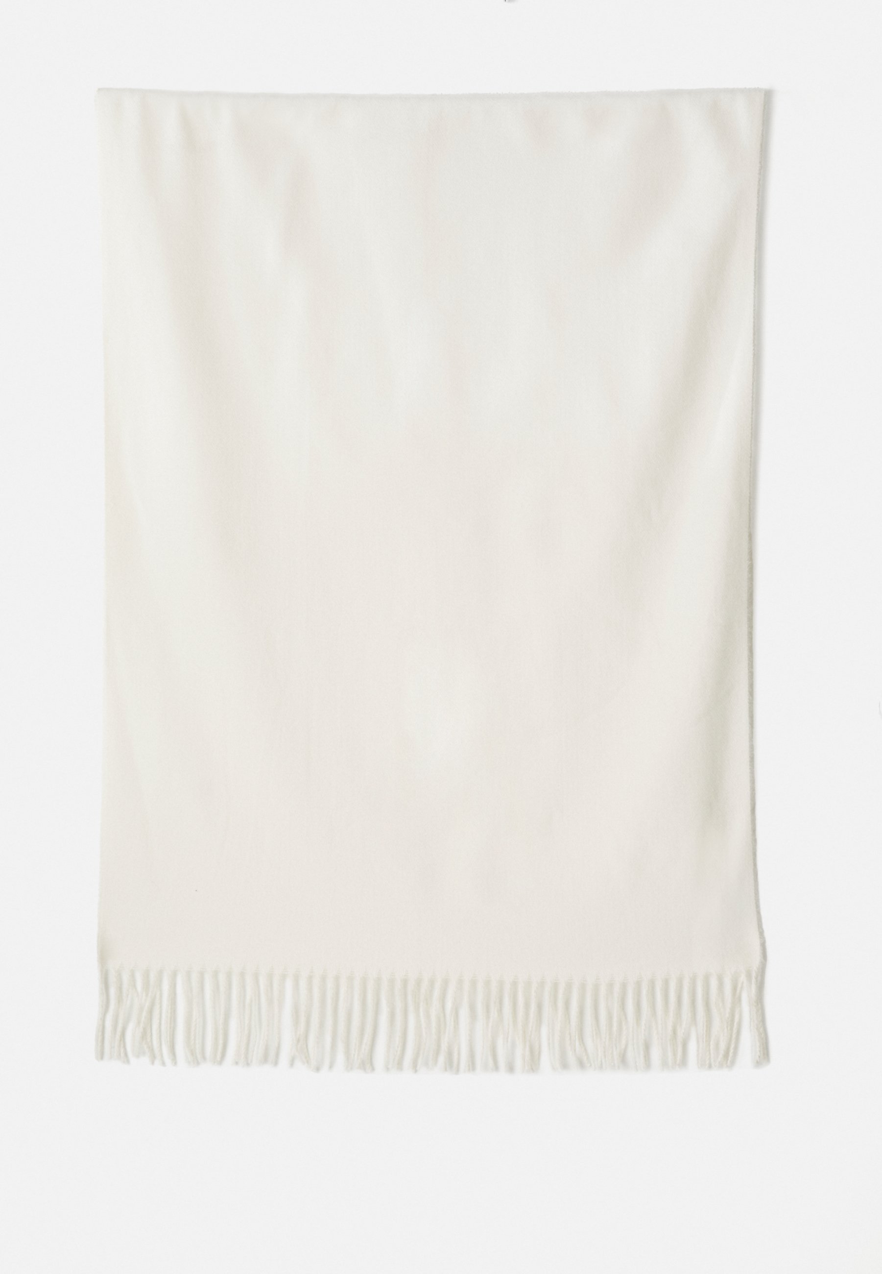 Šal Anna Field - kremno bel