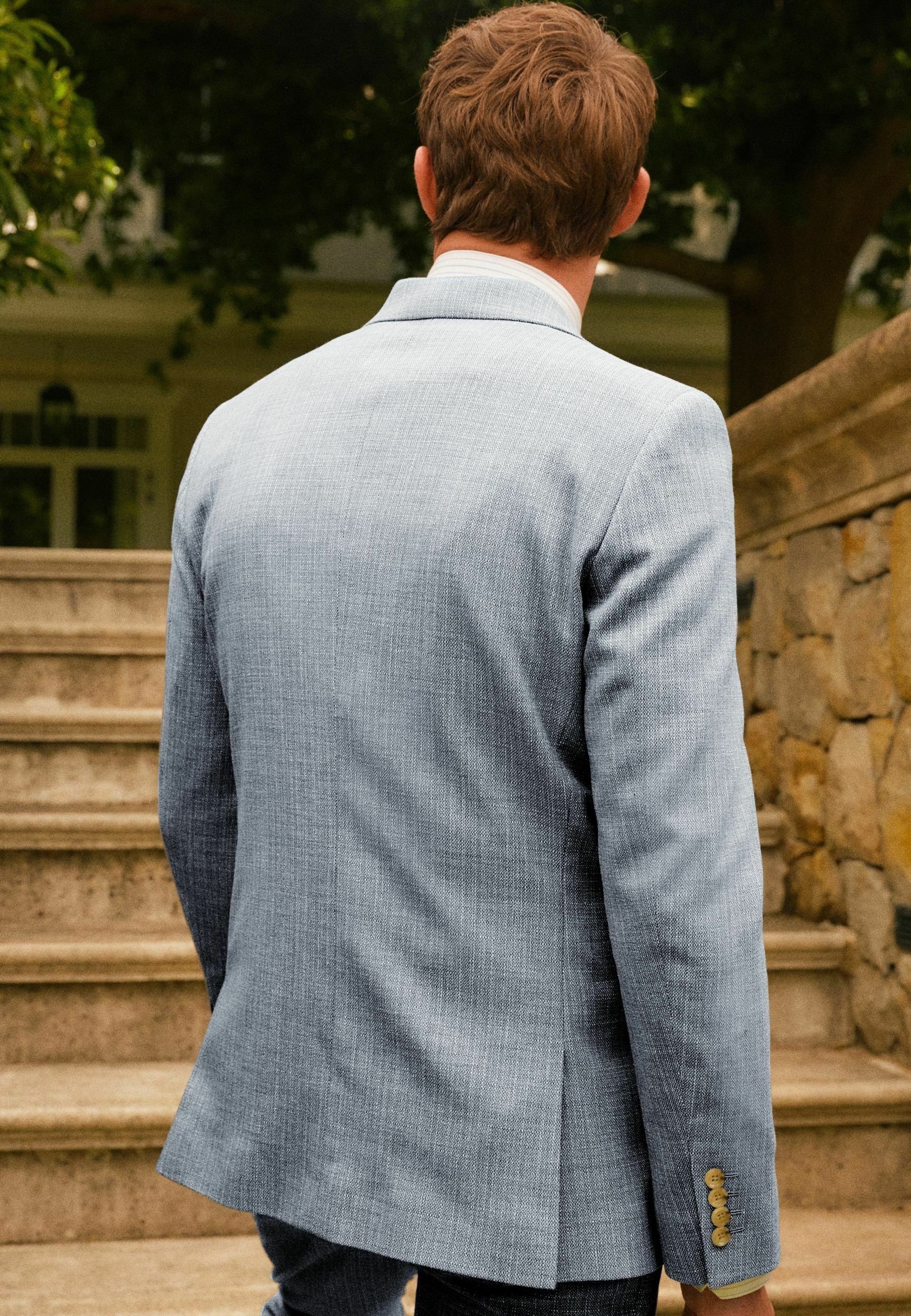 Next colbert - blauw