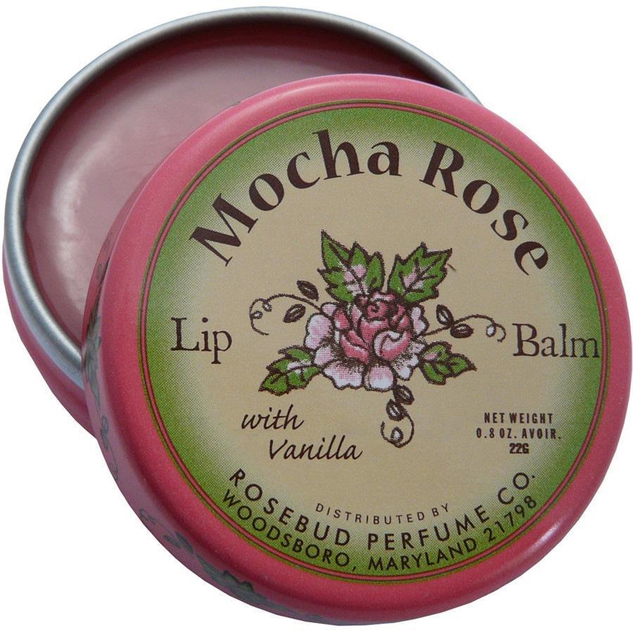 Balzam za usne Rosebud Mocha Rose mast - 22 g