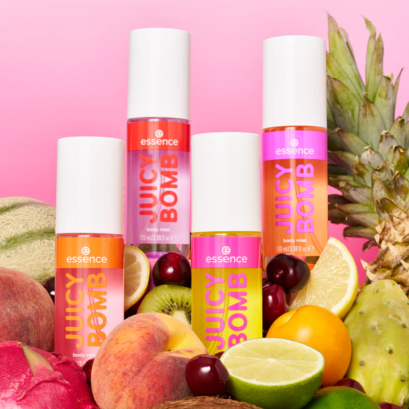 telový sprej Essence Juicy Bomb