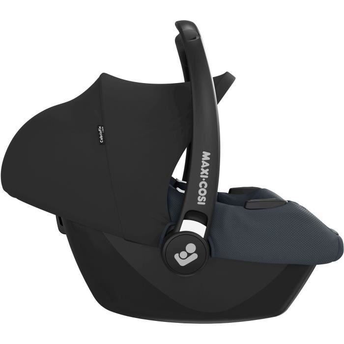 Maxi-Cosi Cabriofix i-Size infant car seat, Group 0+, i-Size, with reducer, Isofix, Essential Graphite