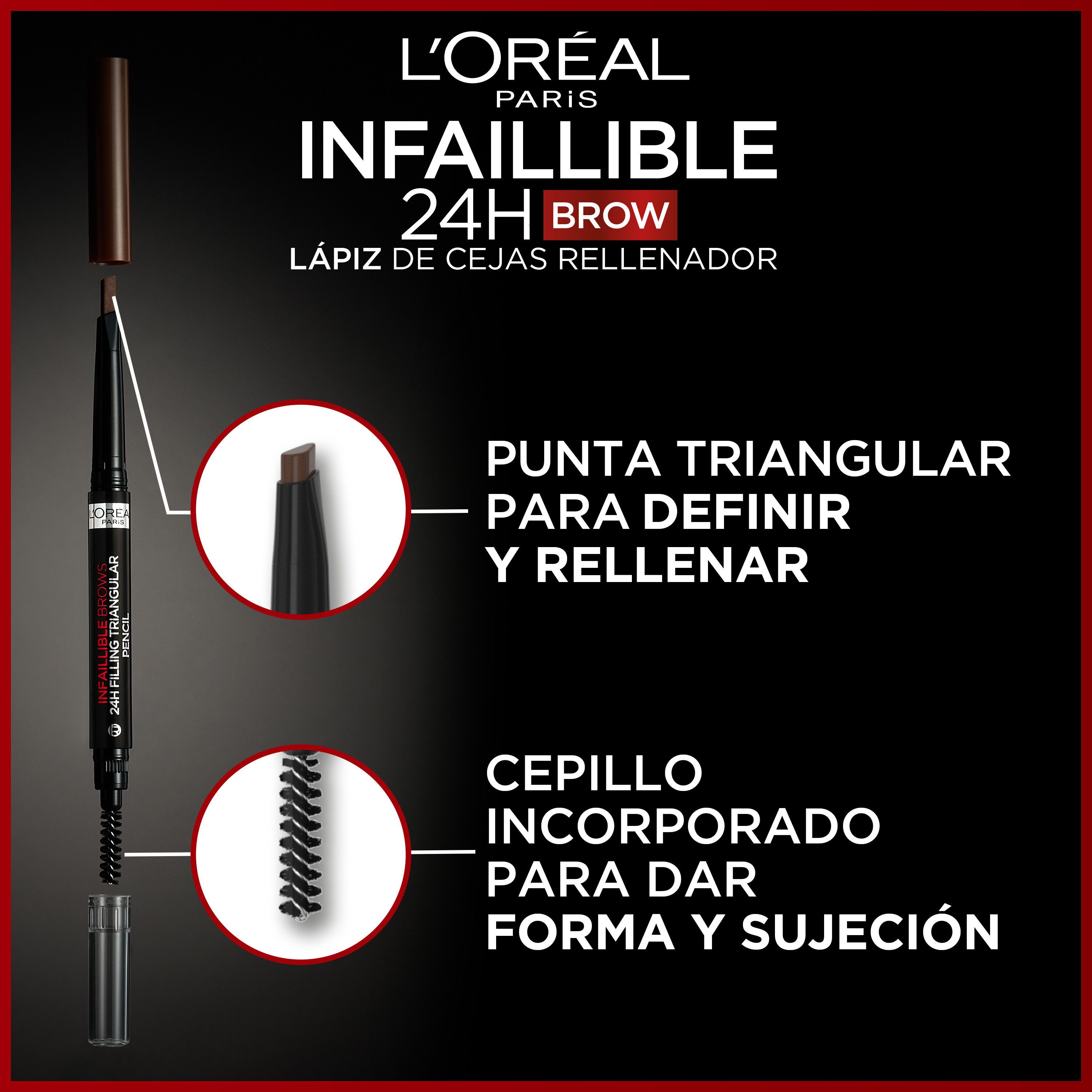 Infallible Brows 24H uzacu zīmulis Uzacu kosmētikas līdzekļi un zīmuļi