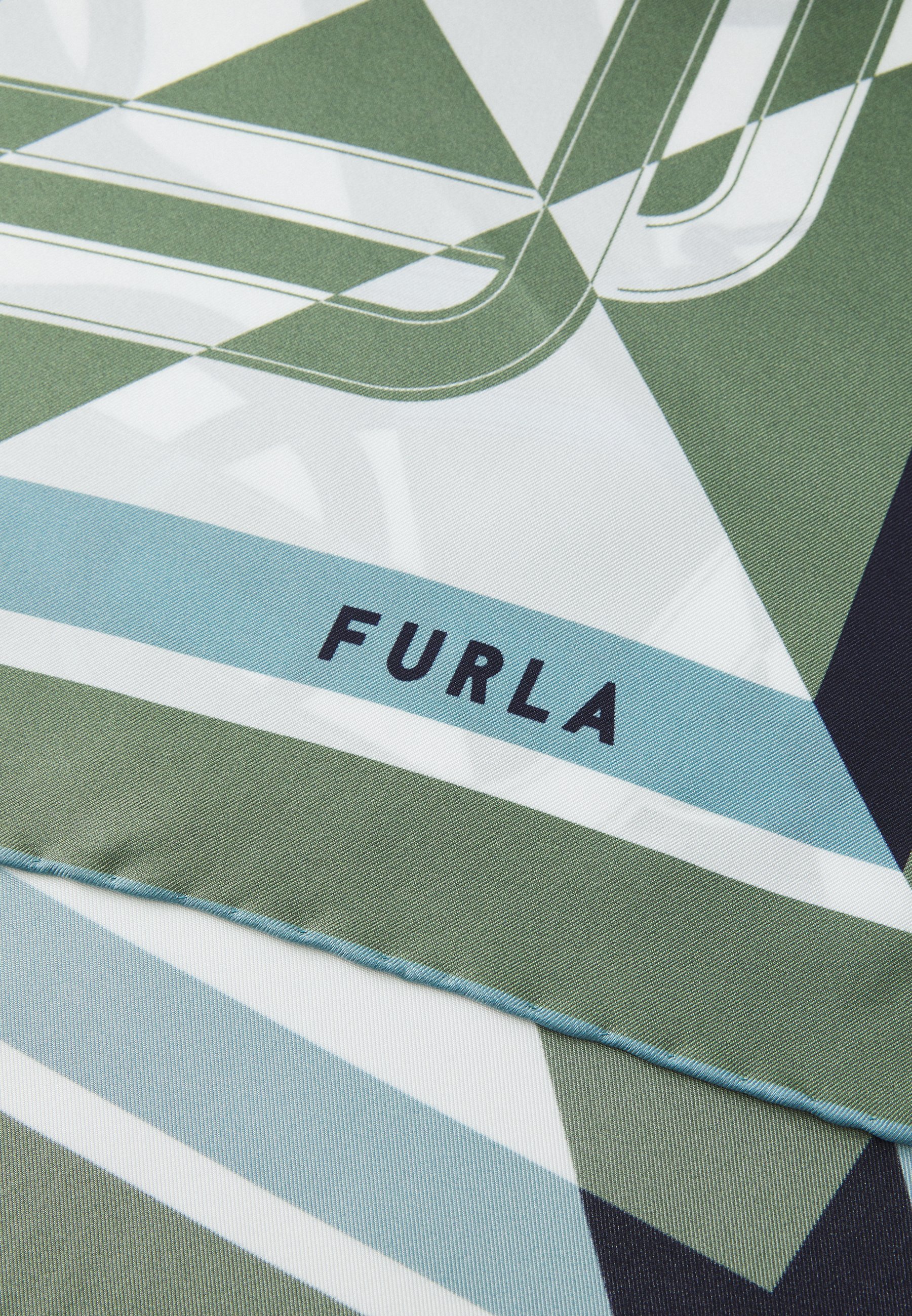Furla TORTONA CARRE - Foulard - oliva/guimauve