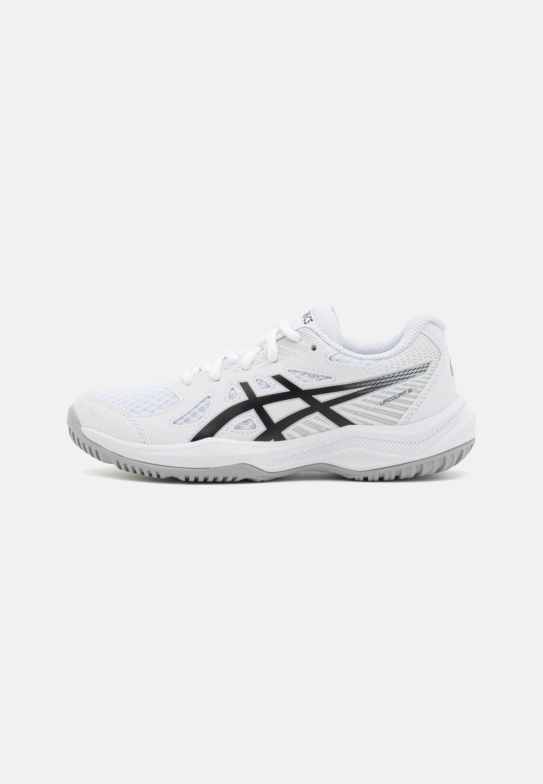ASICS UPCOURT 6 UNISEXE - Chaussures de handball - blanc/noir