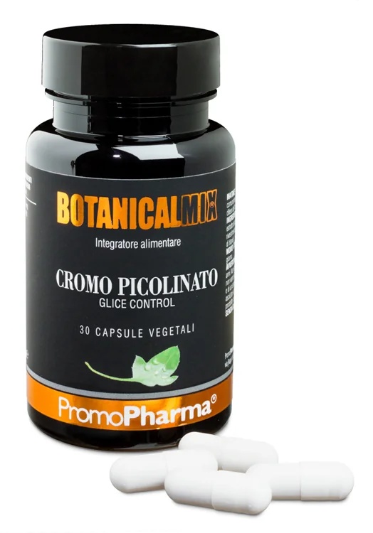 PROMOPHARMA PromoPharma BotanicalMix Chromium Picolinate 30 capsules Metabolismeondersteuning