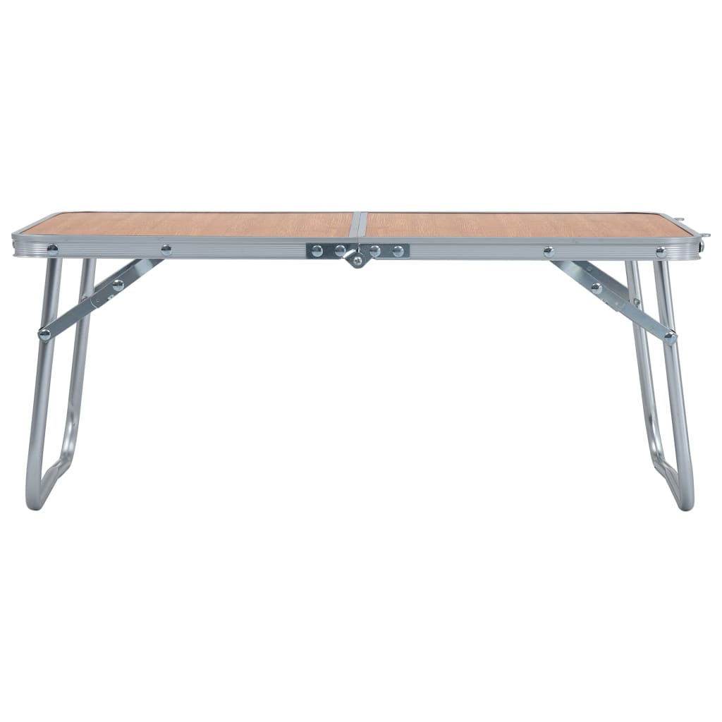  Vidaxl foldbart campingbord i aluminium
