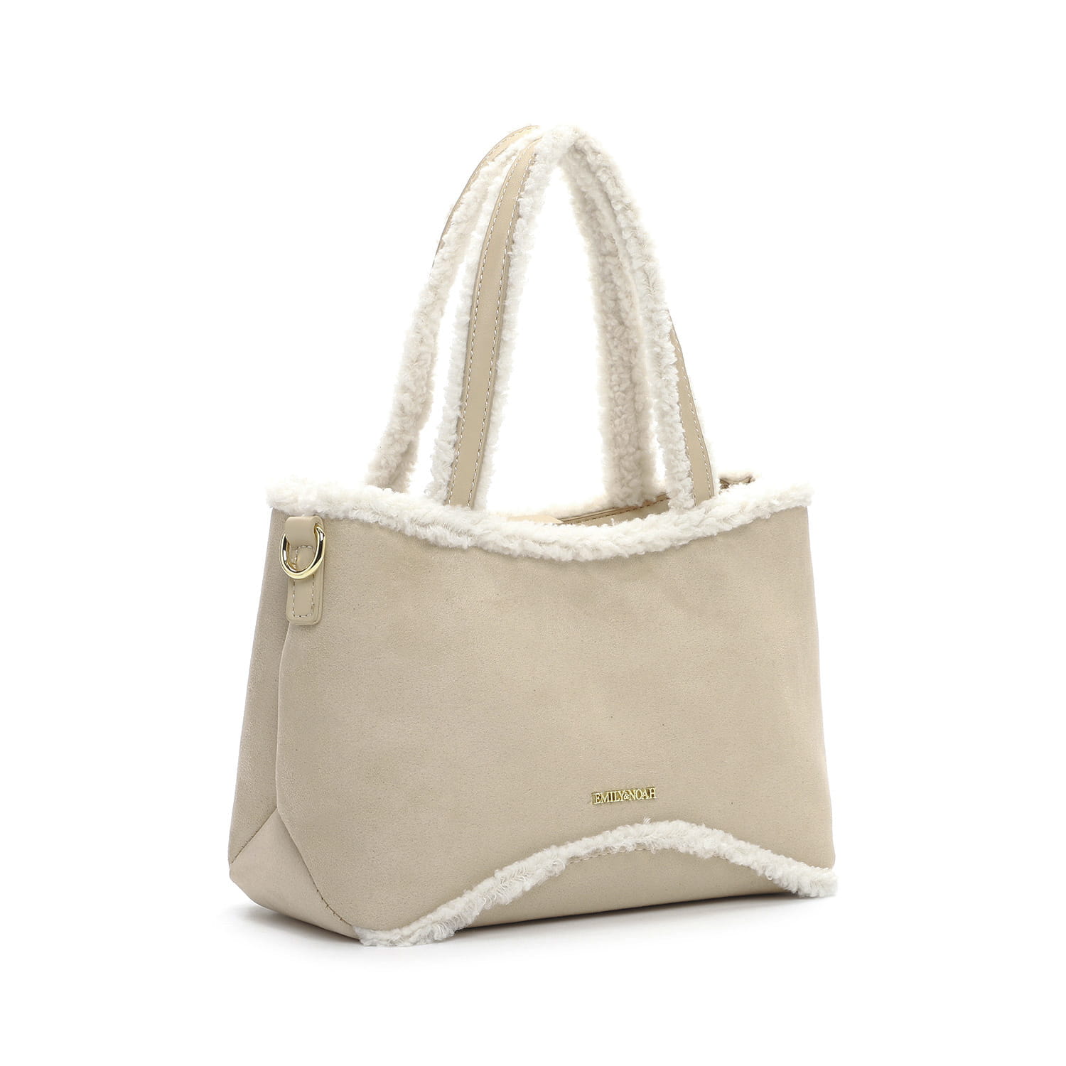 EMILY & NOAH Einkaufstasche E&N Heiderose - Beige