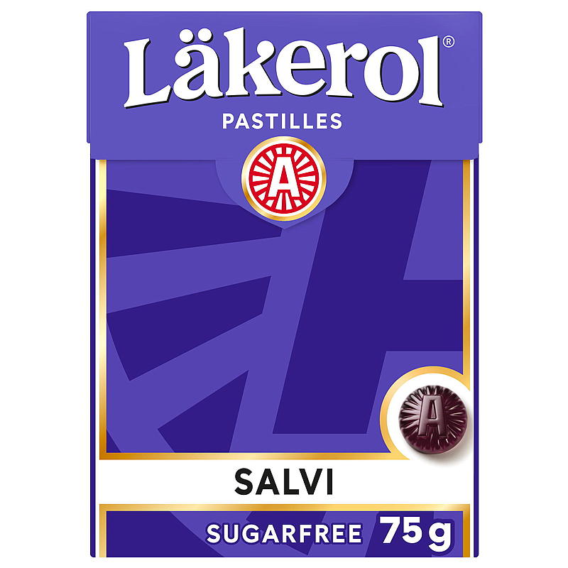 Lâkerol Läkerol bulkförpackning 75 g Salvia