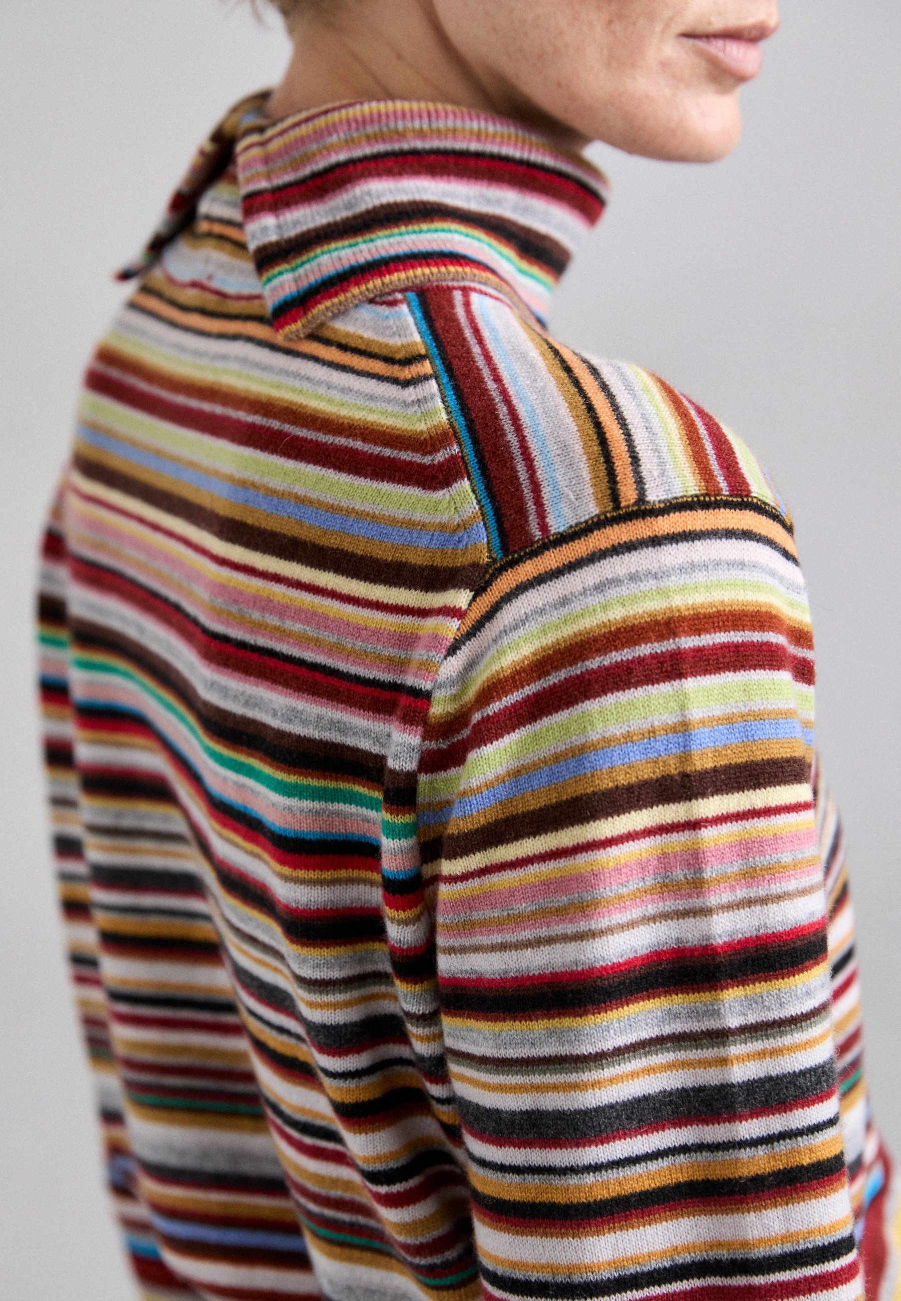 Maglione da donna Paul Smith a collo alto - Maglione - multicolore