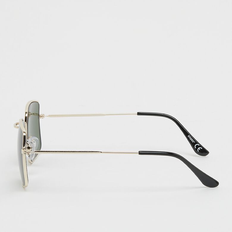 Occhiali da sole slim - verde, negro