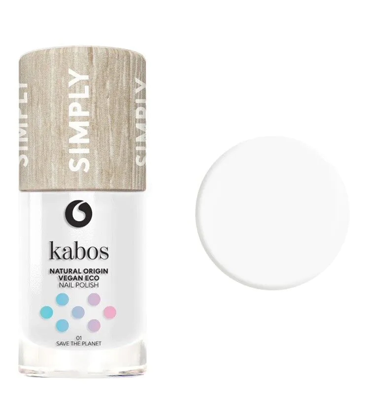 Kabos Simply Lakier do paznokci, 01 Save The Planet