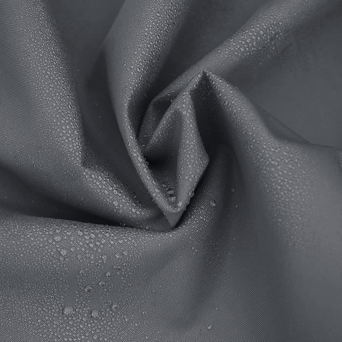 Toldo triangular de 5x5x5 m en tejido HDPE resistente a los rayos UV para uso exterior, patio y jardín - Gris