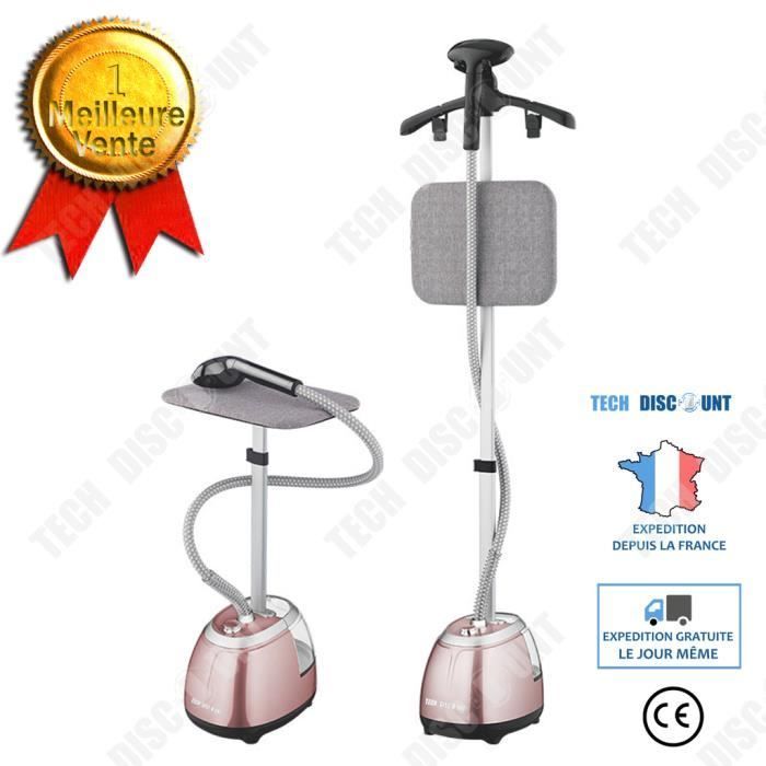 Ferro da stiro a vapore - TD® - Verticale - 2000W - Serbatoio acqua 2,1L - Tempo di riscaldamento 35s