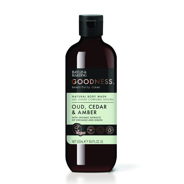 Sprchový gel Baylis & Harding Goodness Oud, cedr a ambra