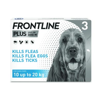 FRONTLINE® Plus Spot On für Hunde - M (10-20 kg)