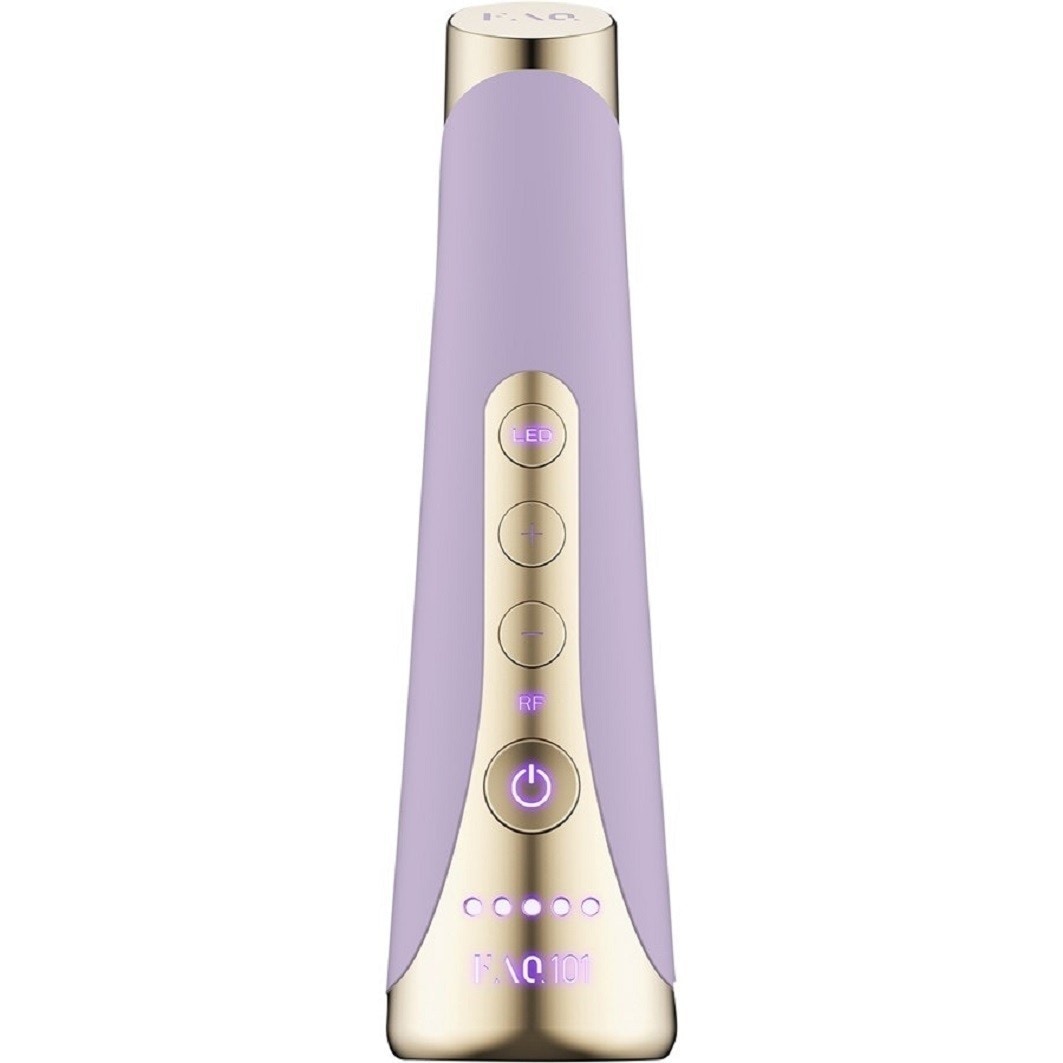 Appareil de massage facial FOREO – Foire aux questions (FAQ) – Appareil de raffermissement cutané 101 avec radiofréquence et luminothérapie LED – 132 g