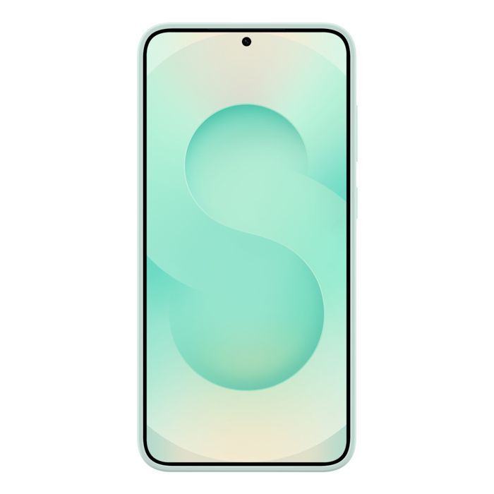 Coque silicone Galaxy S25+ Vert d'eau