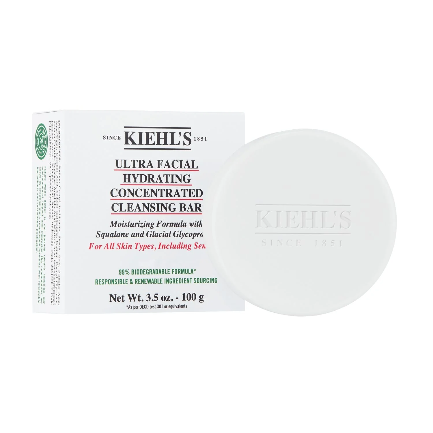 Detergenti / Esfolianti Ultra Facial Hydrating Concentrated Cleansing Bar - Sapone detergente viso