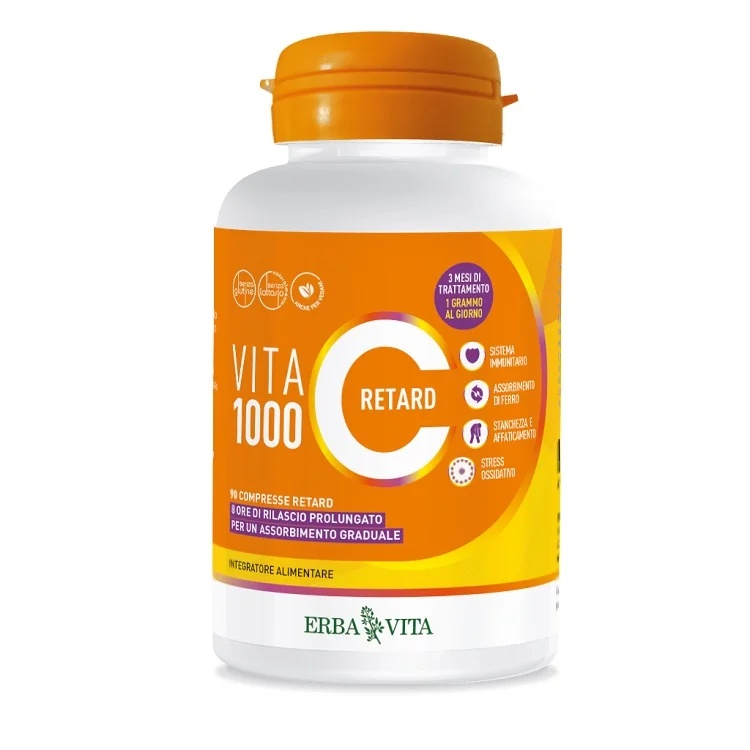 ERBA VITA Vita C 1000 Retard 90 tabletten