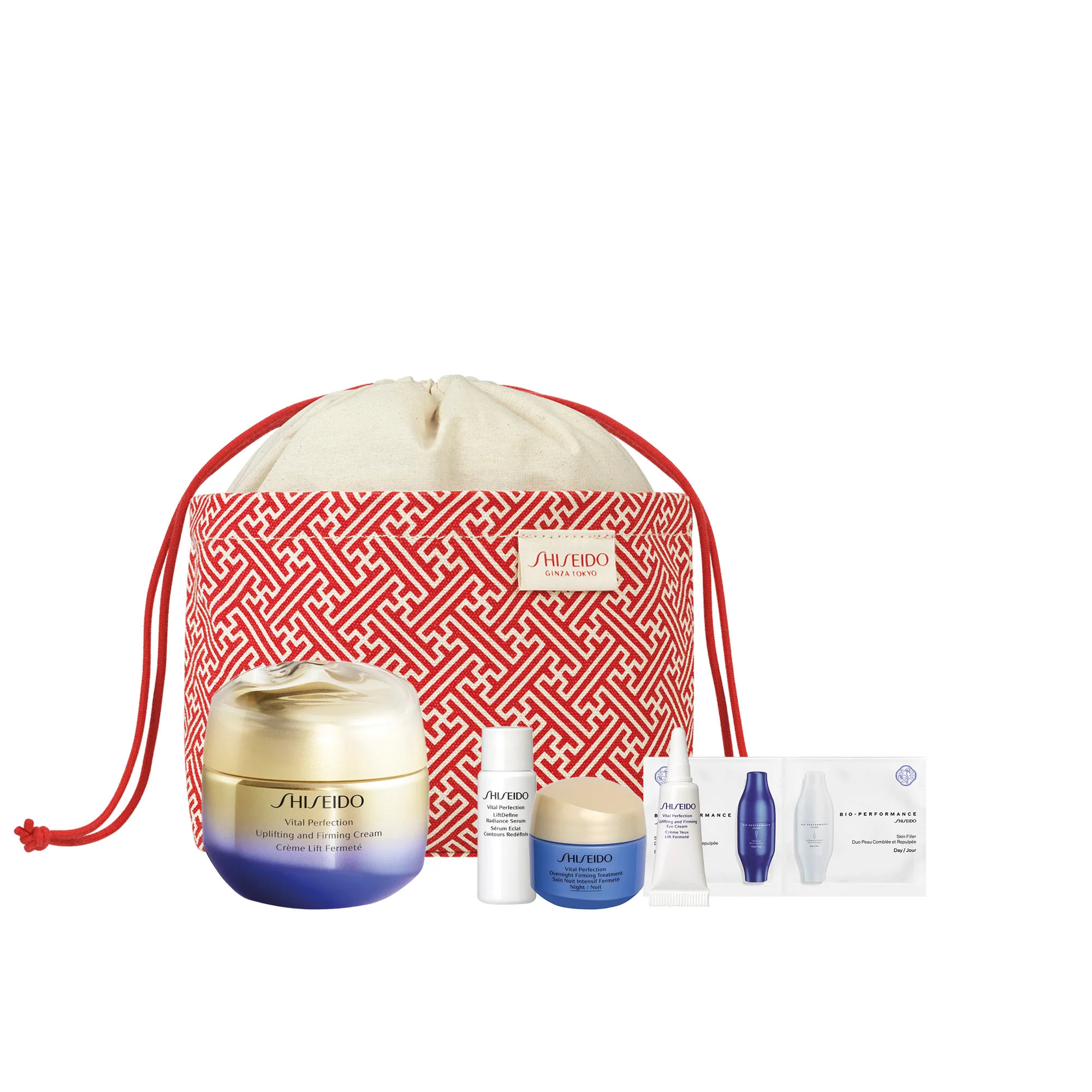 Vital Perfection Vital Perfection Pouch Set - Cofanetto Lifting, Tratt. lifting viso 24 ore