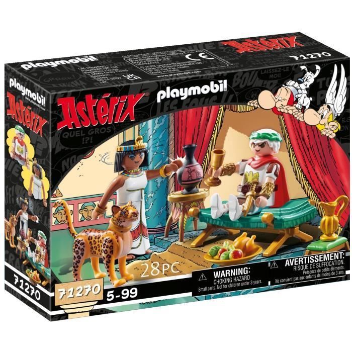 PLAYMOBIL 71270 César e Cleópatra, Asterix, Personagens, Idade 5+